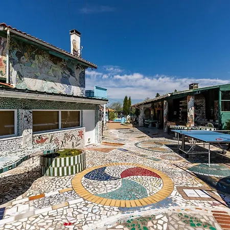 펜션 2 A La Maison Mosaic Gaillan-en-Médoc